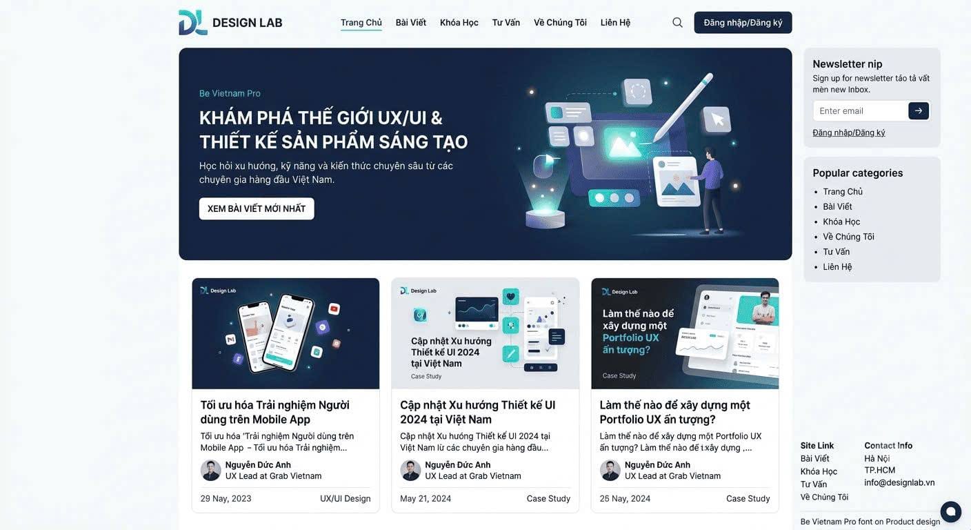 Website cá nhân